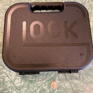 Gen 5 G26 Glock Factory Case (empty) with Gun Lock & 4 Grip Backstraps